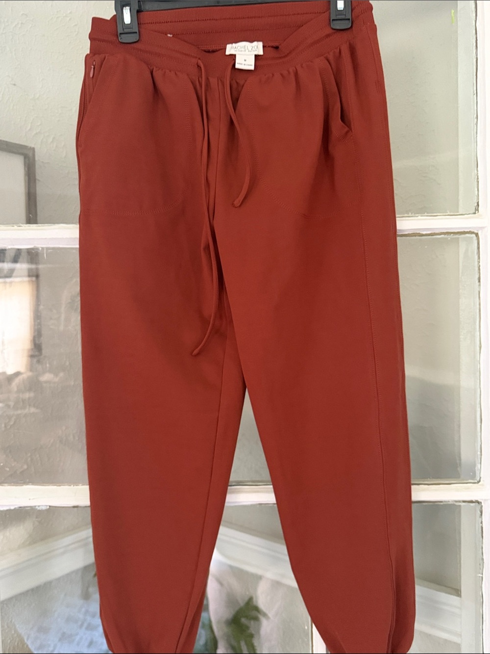 Rachel Zoe Dress Jogger Pants - Rust Red